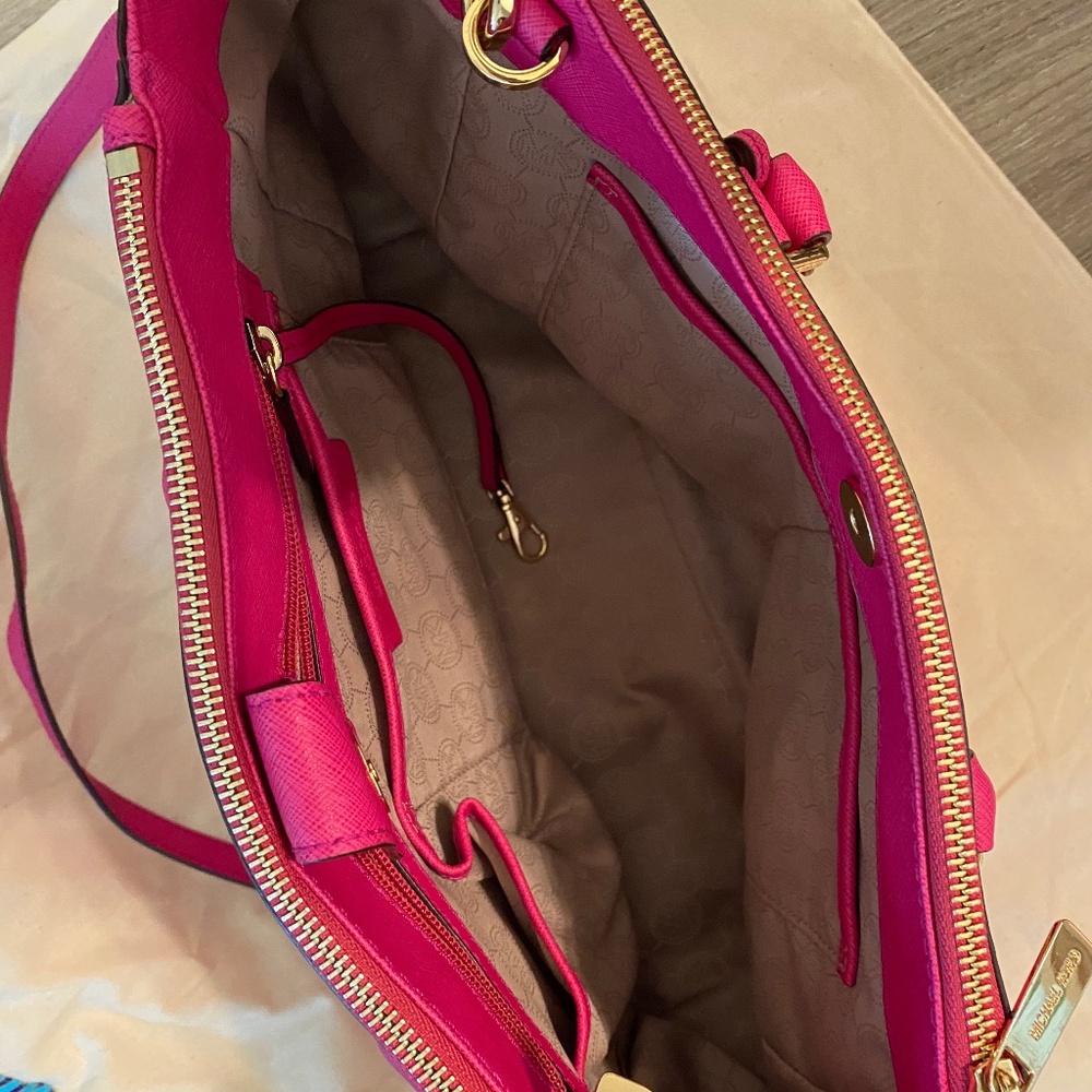 Michael Kors purse - pink leather